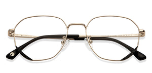 Black Round Full Rim Unisex Eyeglasses by John Jacobs-150902