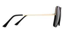 Load image into Gallery viewer, Black Square Full Rim Unisex Sunglasses by Vincent Chase Polarized-204229