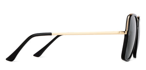 Black Square Full Rim Unisex Sunglasses by Vincent Chase Polarized-204229