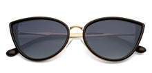 Load image into Gallery viewer, Black Cat Eye Full Rim Unisex Sunglasses by Vincent Chase Polarized-152846