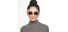 Load image into Gallery viewer, Gold Geometric Rimless Women Sunglasses by OJOS-205636