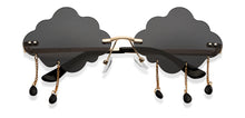 Load image into Gallery viewer, Gold Geometric Rimless Women Sunglasses by OJOS-205636
