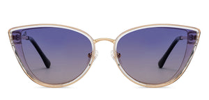 Transparent Cat Eye Full Rim Women Sunglasses by Vincent Chase Polarized-200514