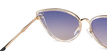 Load image into Gallery viewer, Transparent Cat Eye Full Rim Women Sunglasses by Vincent Chase Polarized-200514