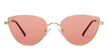 Load image into Gallery viewer, Gold Cat Eye Full Rim Women Sunglasses by Vincent Chase Polarized-200480