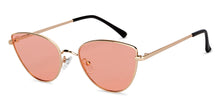 Load image into Gallery viewer, Gold Cat Eye Full Rim Women Sunglasses by Vincent Chase Polarized-200480