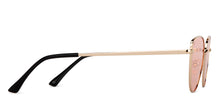 Load image into Gallery viewer, Gold Cat Eye Full Rim Women Sunglasses by Vincent Chase Polarized-200480