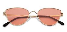 Load image into Gallery viewer, Gold Cat Eye Full Rim Women Sunglasses by Vincent Chase Polarized-200480
