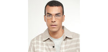 Load image into Gallery viewer, Gold Rectangle Full Rim Unisex Eyeglasses by Lenskart READERS-152621