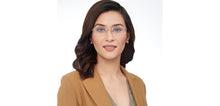 Load image into Gallery viewer, Gold Rectangle Rimless Unisex Eyeglasses by John Jacobs-205986