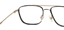 Load image into Gallery viewer, Black Square Full Rim Unisex Eyeglasses by John Jacobs-201389
