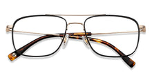 Load image into Gallery viewer, Black Square Full Rim Unisex Eyeglasses by John Jacobs-201389