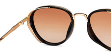 Load image into Gallery viewer, Gold Aviator Full Rim Unisex Sunglasses by Vincent Chase Polarized-200381