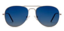 Load image into Gallery viewer, Gold Aviator Full Rim Unisex Sunglasses by Vincent Chase Polarized-200380