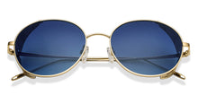 Load image into Gallery viewer, Gold Round Full Rim Unisex Sunglasses by John Jacobs-152197