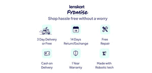 Blue Sky Wayfarer Full Rim Unisex Eyeglasses by Lenskart Hustlr-212816