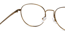 Load image into Gallery viewer, Copper Round Full Rim Unisex Eyeglasses by John Jacobs-206518