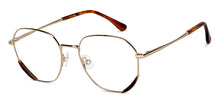 Load image into Gallery viewer, Gold Round Full Rim Unisex Eyeglasses by John Jacobs-150368