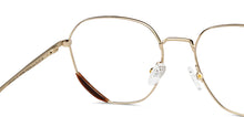 Load image into Gallery viewer, Gold Round Full Rim Unisex Eyeglasses by John Jacobs-150368
