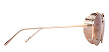 Load image into Gallery viewer, Gold Round Full Rim Unisex Sunglasses by John Jacobs-152195