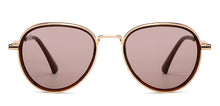 Load image into Gallery viewer, Gold Aviator Full Rim Unisex Sunglasses by Vincent Chase Polarized-200382