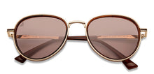 Load image into Gallery viewer, Gold Aviator Full Rim Unisex Sunglasses by Vincent Chase Polarized-200382