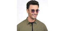 Load image into Gallery viewer, Gold Geometric Rimless Women Sunglasses by Vincent Chase-207639