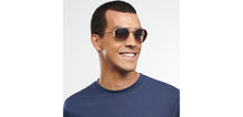 Load image into Gallery viewer, Gold Round Full Rim Unisex Sunglasses by John Jacobs-152189