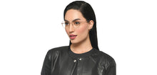 Load image into Gallery viewer, Gold Round Full Rim Unisex Eyeglasses by Lenskart Air-211603