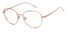 Load image into Gallery viewer, Gold Round Full Rim Unisex Eyeglasses by Lenskart Air-211603