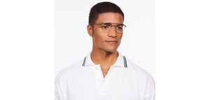 Gold Round Full Rim Unisex Eyeglasses by Lenskart STUDIO-205397