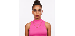 Gold Round Full Rim Unisex Eyeglasses by Lenskart STUDIO-205397