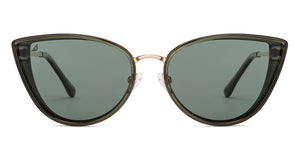 Green Cat Eye Full Rim Women Sunglasses by Vincent Chase Polarized-200515