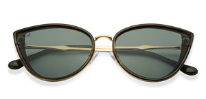 Green Cat Eye Full Rim Women Sunglasses by Vincent Chase Polarized-200515