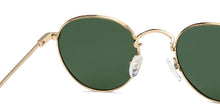Load image into Gallery viewer, Gold Round Full Rim Unisex Sunglasses by Vincent Chase Polarized-206744