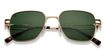 Load image into Gallery viewer, Gold Square Full Rim Unisex Sunglasses by Vincent Chase Polarized-206751