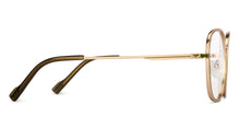 Load image into Gallery viewer, Gold Round Full Rim Women Eyeglasses by Vincent Chase-152840