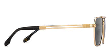 Load image into Gallery viewer, Gold Square Full Rim Unisex Sunglasses by John Jacobs-207048