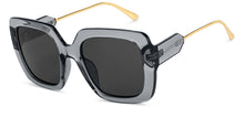 Load image into Gallery viewer, Grey Square Full Rim Unisex Sunglasses by Vincent Chase Polarized-201177