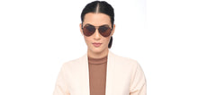 Load image into Gallery viewer, Black Aviator Full Rim Unisex Sunglasses by Vincent Chase Polarized-206960