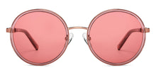 Load image into Gallery viewer, Gold Round Full Rim Unisex Sunglasses by John Jacobs-152718