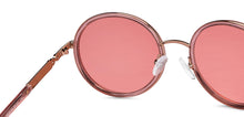 Load image into Gallery viewer, Gold Round Full Rim Unisex Sunglasses by John Jacobs-152718