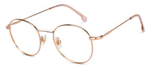 Load image into Gallery viewer, Gold Round Full Rim Unisex Eyeglasses by John Jacobs-201462