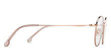 Load image into Gallery viewer, Gold Round Full Rim Unisex Eyeglasses by John Jacobs-201462