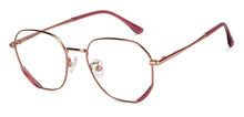 Load image into Gallery viewer, Pink Round Full Rim Unisex Eyeglasses by John Jacobs-150903