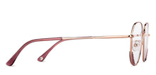 Load image into Gallery viewer, Pink Round Full Rim Unisex Eyeglasses by John Jacobs-150903
