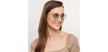Load image into Gallery viewer, Gold Round Full Rim Unisex Sunglasses by Vincent Chase-200406
