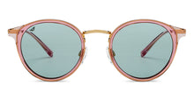 Load image into Gallery viewer, Gold Round Full Rim Unisex Sunglasses by Vincent Chase-200406