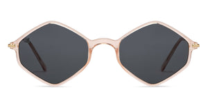 Pink Geometric Full Rim Unisex Sunglasses by Vincent Chase Polarized-201189