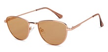 Load image into Gallery viewer, Gold Cat Eye Full Rim Women Sunglasses by Vincent Chase Polarized-200475